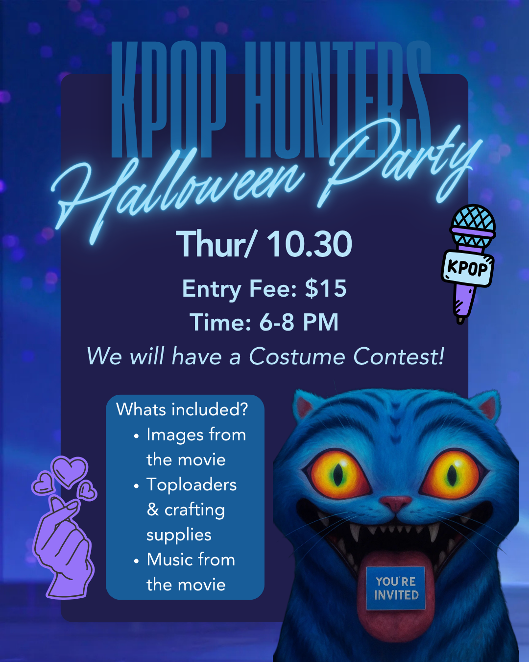 Kpop Hunters Party - October 30th