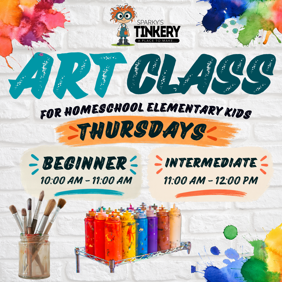 Homeschool Art Class - Intermediate, Ages 10-12