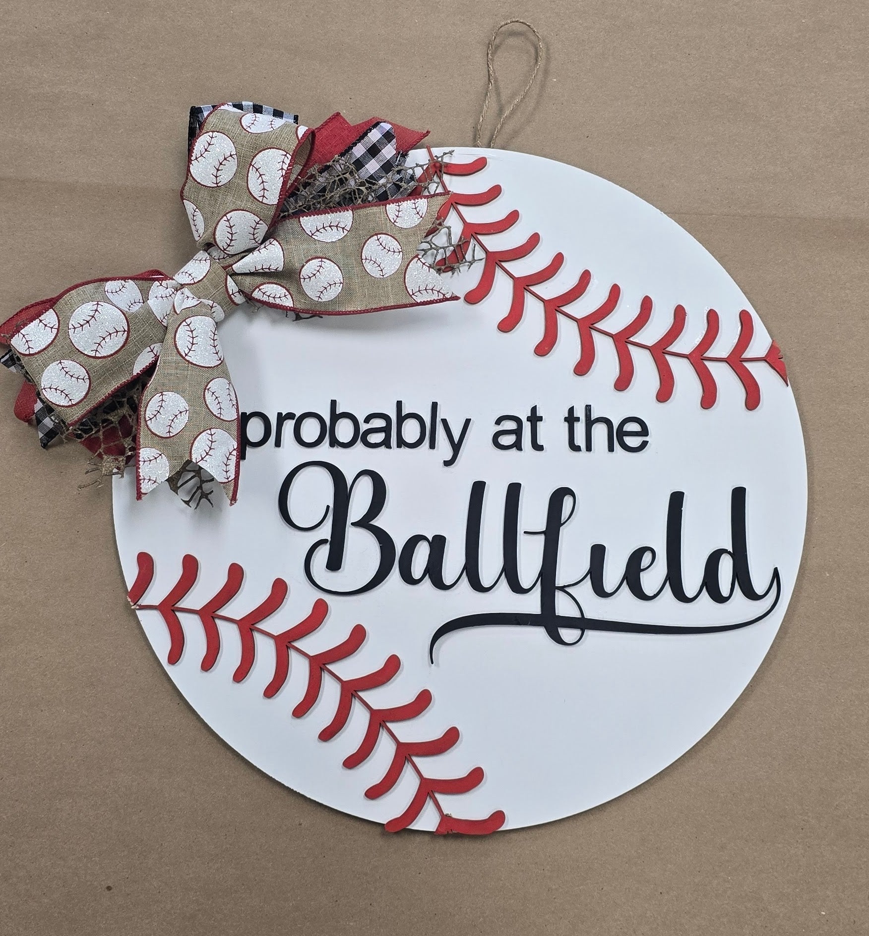 Finished Door Hanger