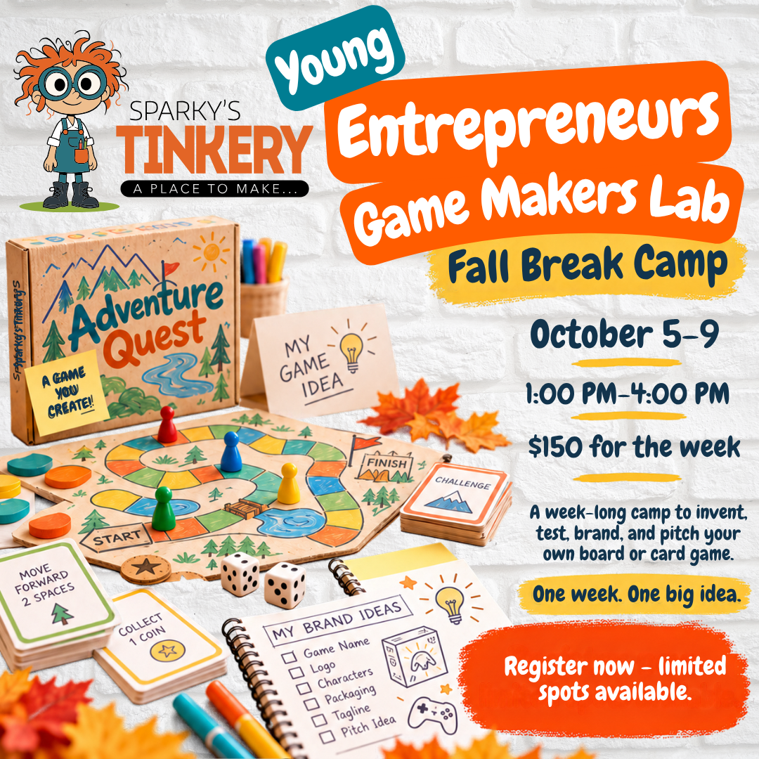 Young Entrepreneurs Game Maker Lab: Fall Break Camp