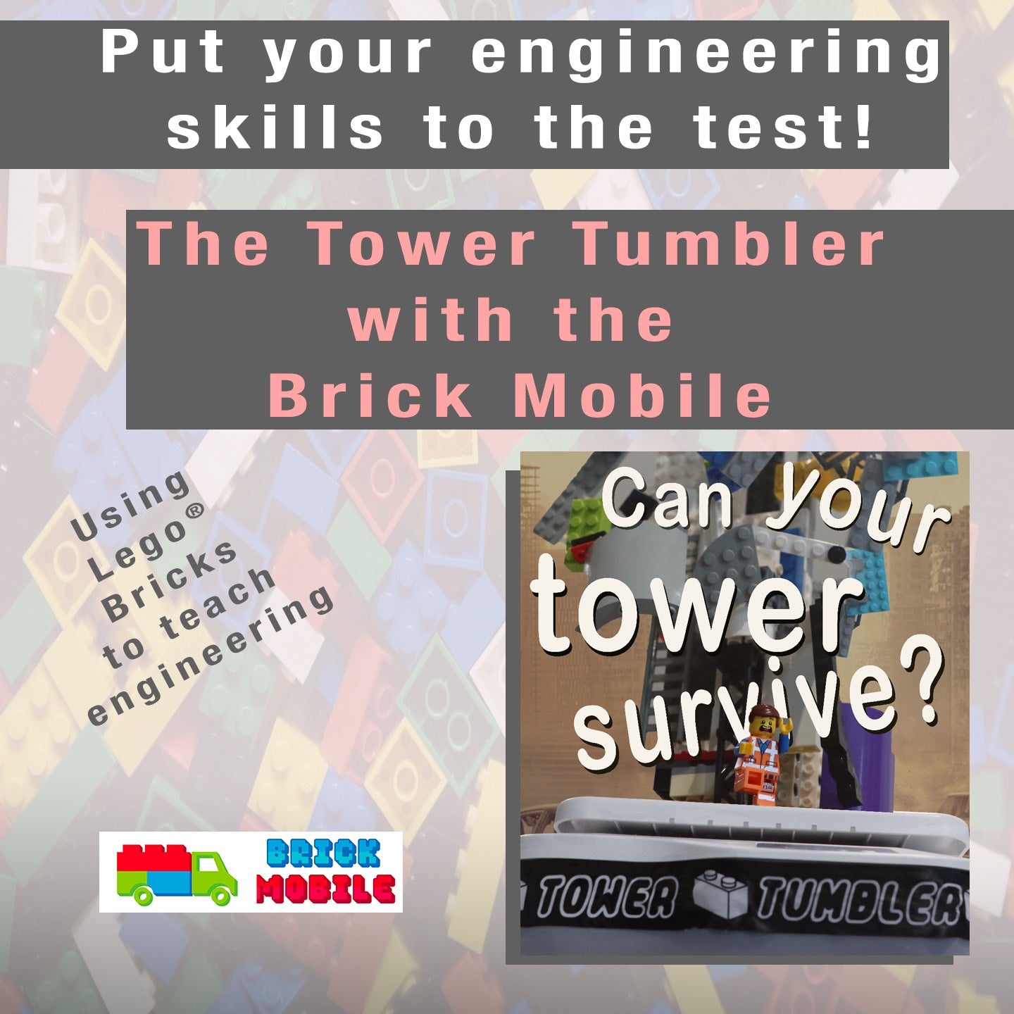 Tower Tumbler - Engineering Challenge - Oct 10, 1pm